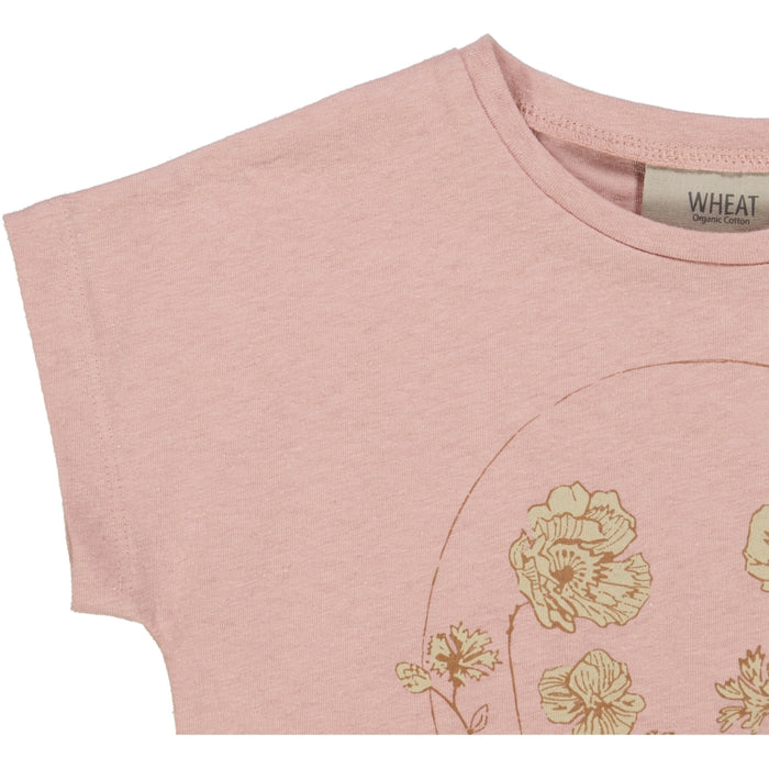 Wheat Main T-Shirt Flower Circle Jersey Tops and T-Shirts 2270 misty rose