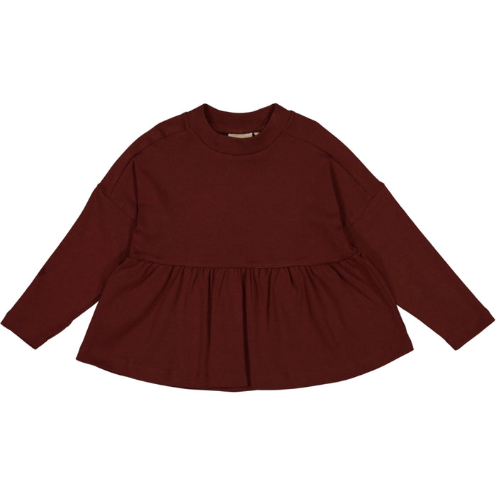 Wheat Main T-Shirt Lilly Jersey Tops and T-Shirts 2750 maroon