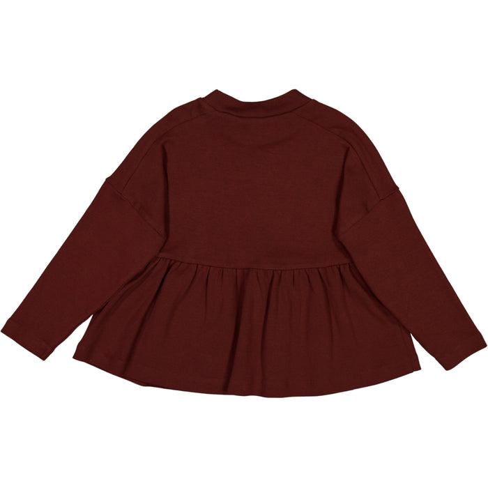 Wheat Main T-Shirt Lilly Jersey Tops and T-Shirts 2750 maroon