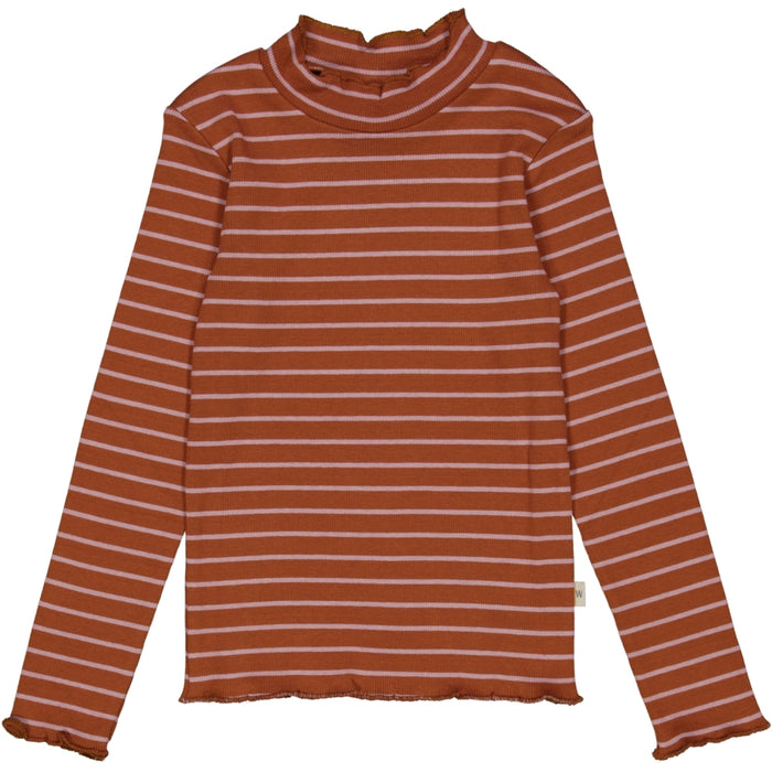 Wheat Main T-shirt Louann Jersey Tops and T-Shirts 0003 bronze stripe