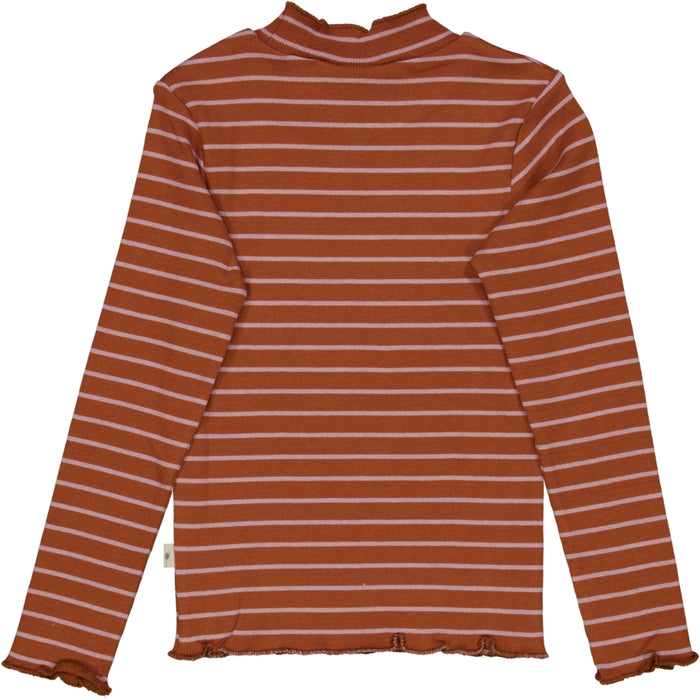 Wheat Main T-shirt Louann Jersey Tops and T-Shirts 0003 bronze stripe