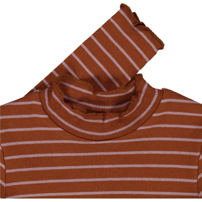 Wheat Main T-shirt Louann Jersey Tops and T-Shirts 0003 bronze stripe