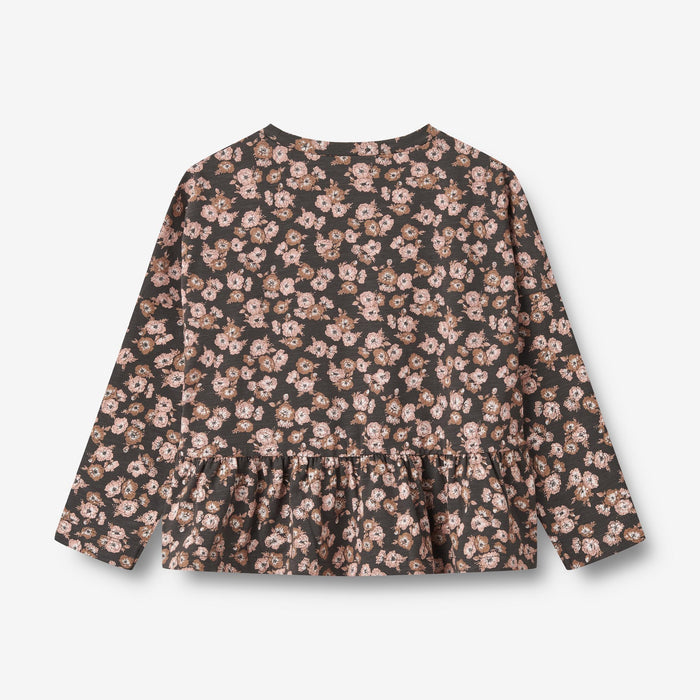 Wheat Main T-Shirt L/S Carolina Jersey Tops and T-Shirts 1183 raven anemones