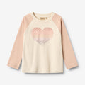 Wheat Main T-shirt L/S Darrin Jersey Tops and T-Shirts 2032 rose dust