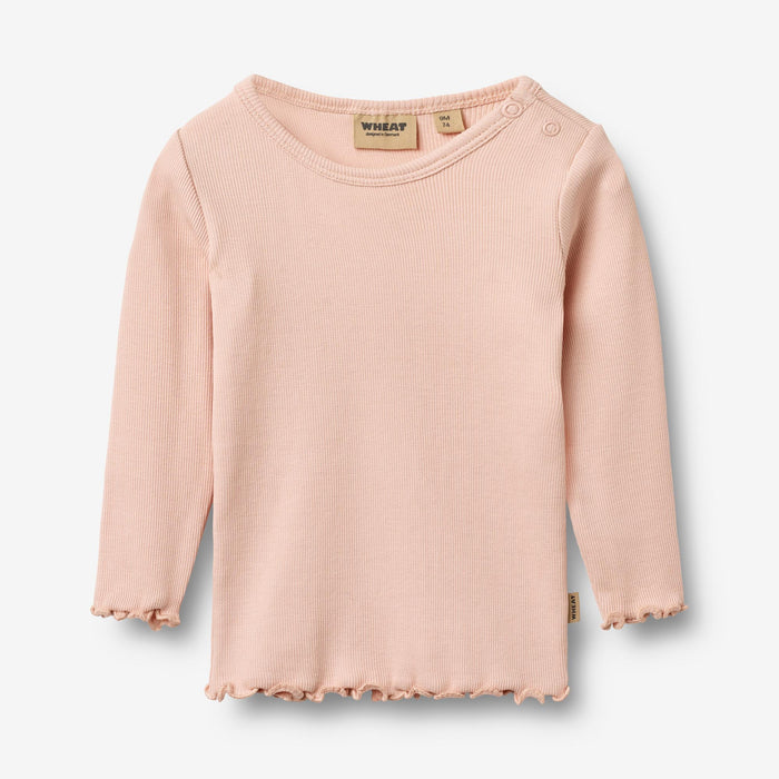 Wheat Main T-shirt L/S Ida T-Shirt 2400 powder