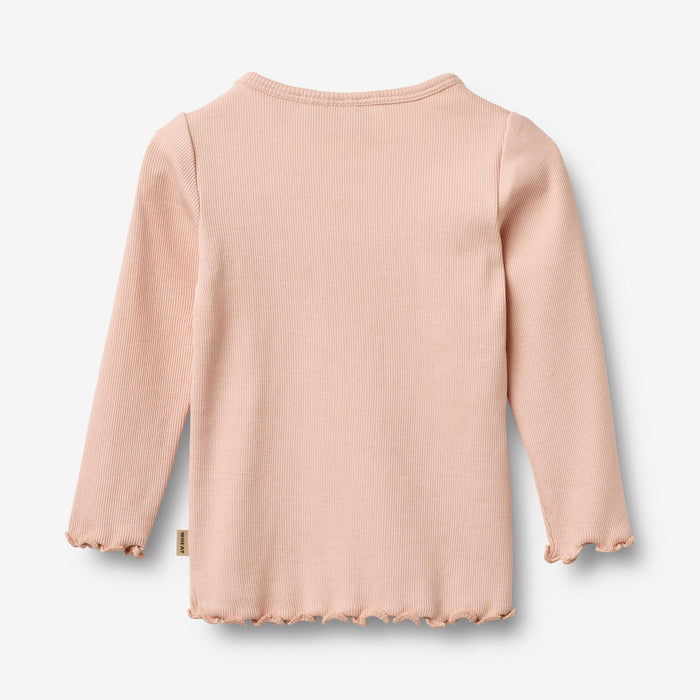 Wheat Main T-shirt L/S Ida T-Shirt 2400 powder