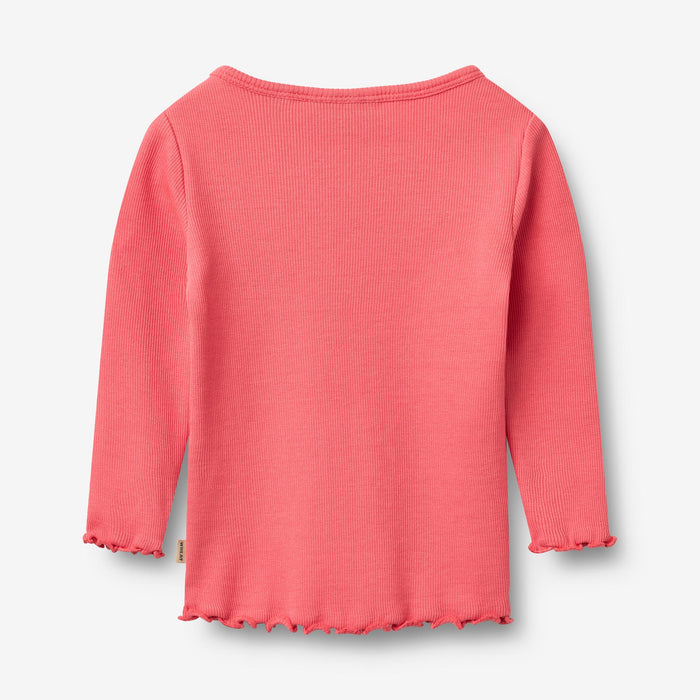 Wheat Main T-shirt L/S Ida T-Shirt 9668 watermelon