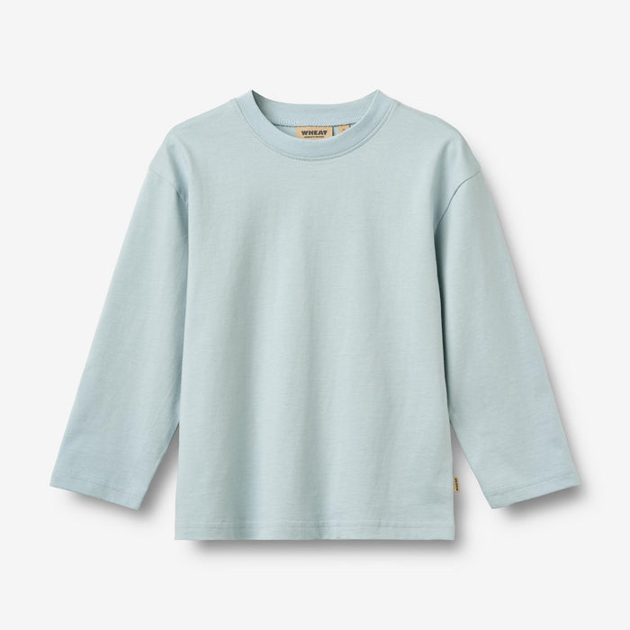 Wheat Main T-shirt L/S Johan T-Shirt 2703 summer sky