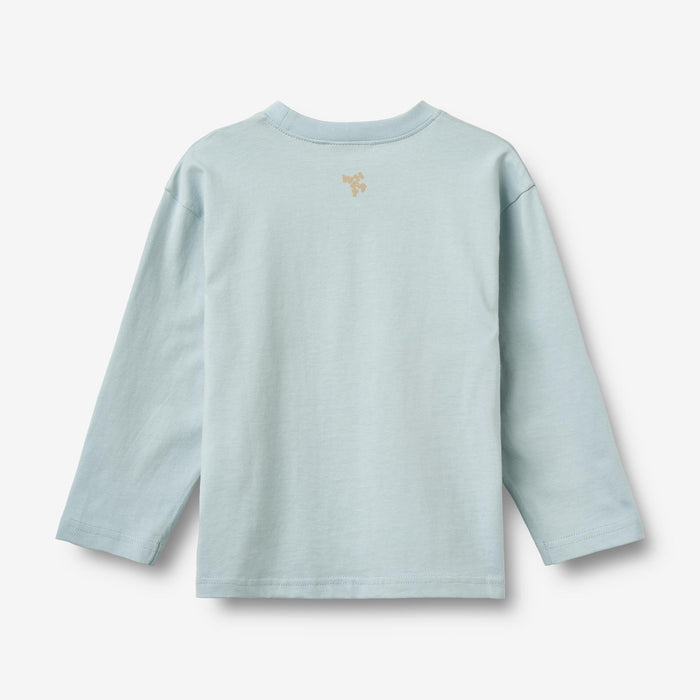 Wheat Main T-shirt L/S Johan T-Shirt 2703 summer sky