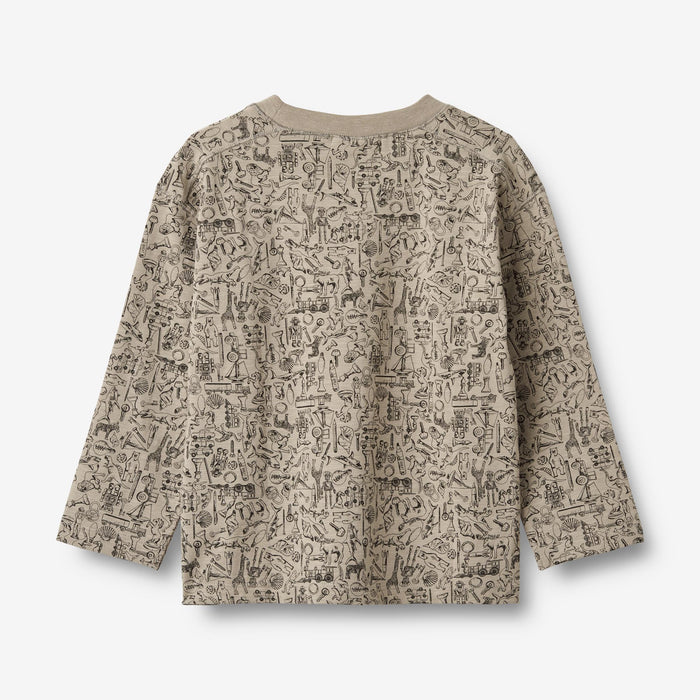 Wheat Main T-Shirt L/S Malthe Jersey Tops and T-Shirts 1204 treasure hunt