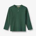 Wheat Main T-shirt L/S Morris Jersey Tops and T-Shirts 4140 green