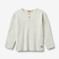 Wheat Main T-Shirt L/S Morris T-Shirt 0224 melange grey