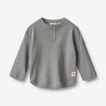 Wheat Main T-shirt L/S Osvald T-Shirt 9624 flint