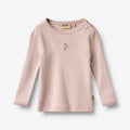 Wheat Main T-shirt L/S Print Belis T-Shirt 1354 soft lilac