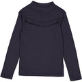 Wheat Main T-Shirt Rib Ruffle Jersey Tops and T-Shirts 1378 midnight blue