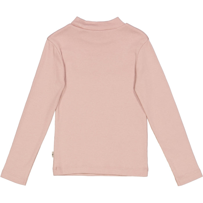 Wheat Main T-Shirt Rib Ruffle Jersey Tops and T-Shirts 2487 rose powder