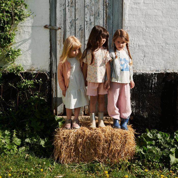 Wheat Main T-Shirt S/S Ally Jersey Tops and T-Shirts 9418 bright flowers