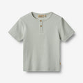 Wheat Main T-Shirt S/S Lumi Jersey Tops and T-Shirts 9436 rainy sky