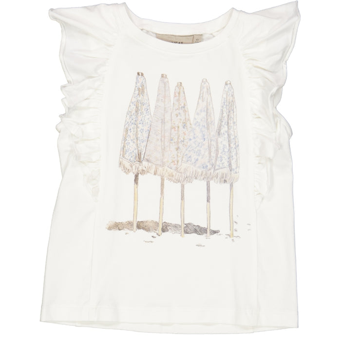 Wheat Main T-Shirt Umbrellas Jersey Tops and T-Shirts 3182 ivory