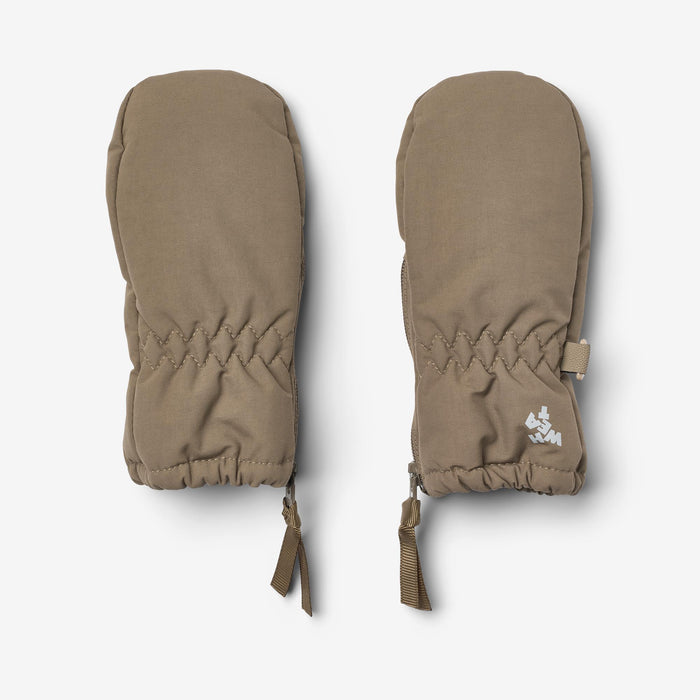 Wheat Outerwear Technical Mittens Zipper Accessory 1138 dry wood