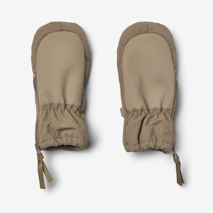 Wheat Outerwear Technical Mittens Zipper Accessory 1138 dry wood