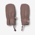 Wheat Outerwear Technical Mittens Zipper Accessory 9623 plum truffle