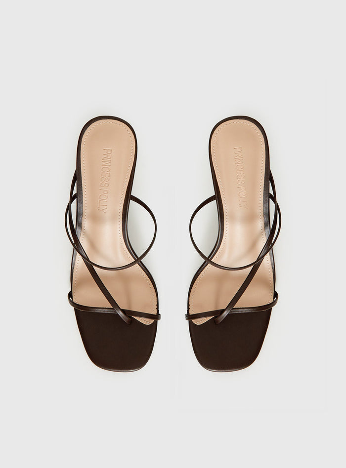 The Becka Heels Chocolate