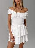 The Love Galore Playsuit White
