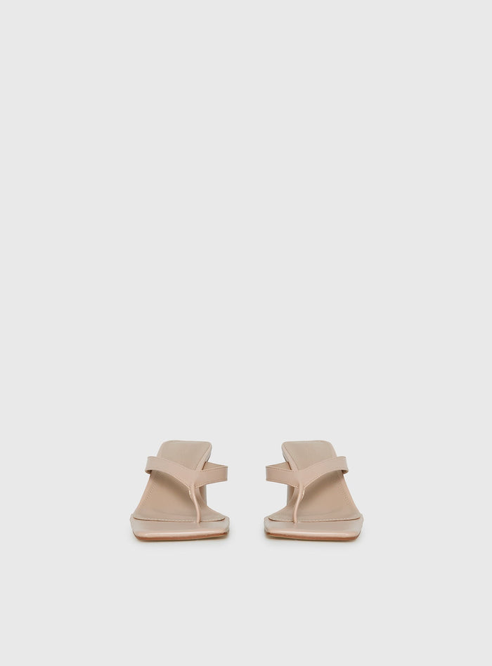 The Mona Heels Beige