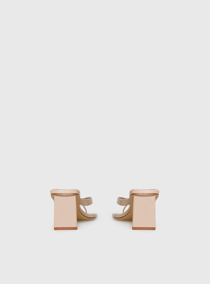 The Mona Heels Beige