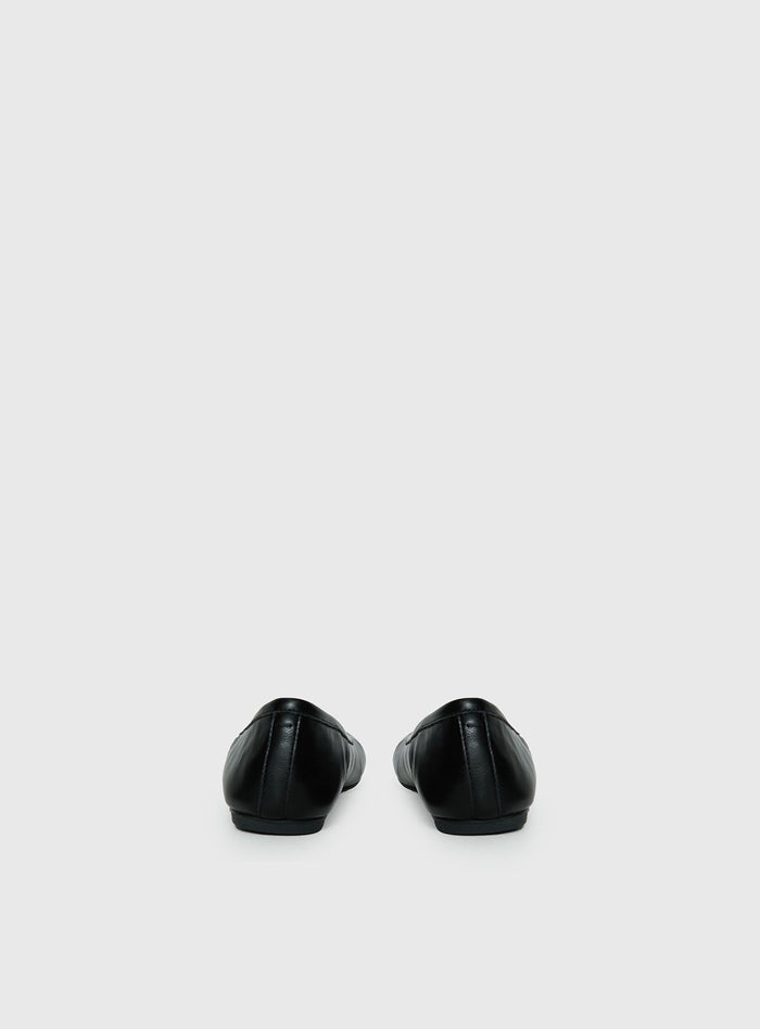 Therapy Harajuku Split Toe Ballet Flats Black