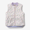 Wheat Outerwear Thermo Gilet Ede Vest 9605 purple light petunias
