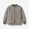 Wheat Outerwear Thermo Jacket Benni Jacket 9622 brown stripe