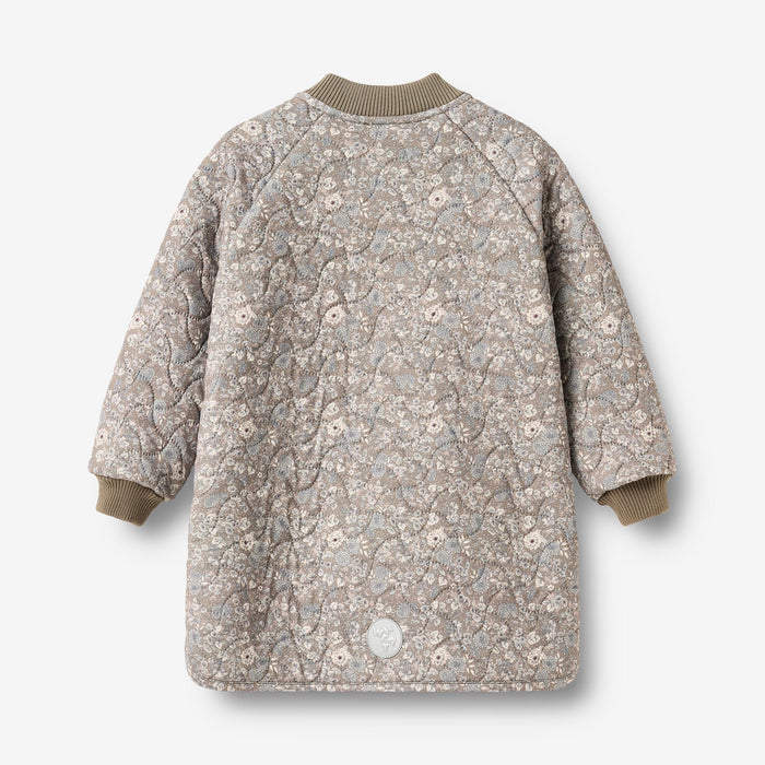 Wheat Outerwear Thermo Jacket Helga Jacket 9673 grey stone flowers