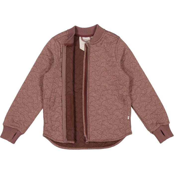 Wheat Outerwear Thermo Jacket Loui Thermo 9078 berry melange