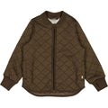 Wheat Outerwear Thermo Jacket Loui Thermo 3015 brown melange