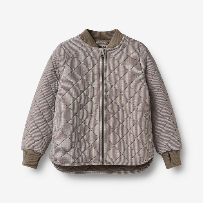 Wheat Outerwear Thermo Jacket Loui Jacket 9622 brown stripe