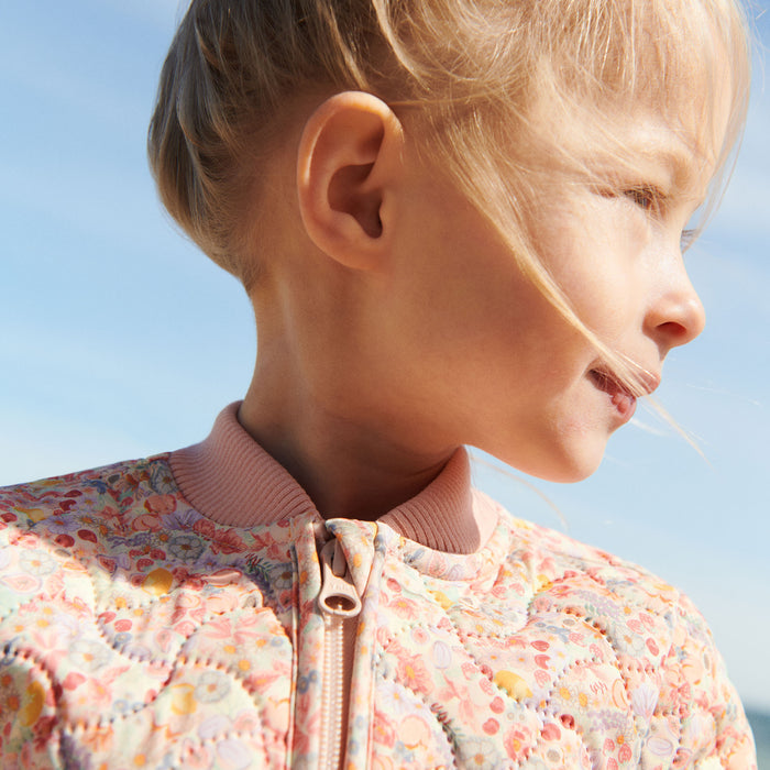 Wheat Outerwear Thermo Jacket Loui Jacket 9598 fruits and flowers