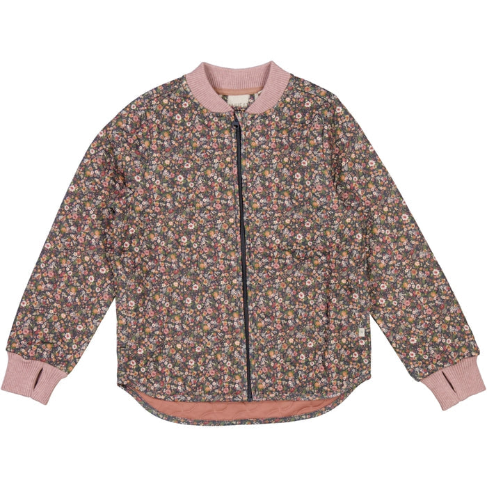 Wheat Outerwear Thermo Jacket Loui Thermo 1063 ink flowers