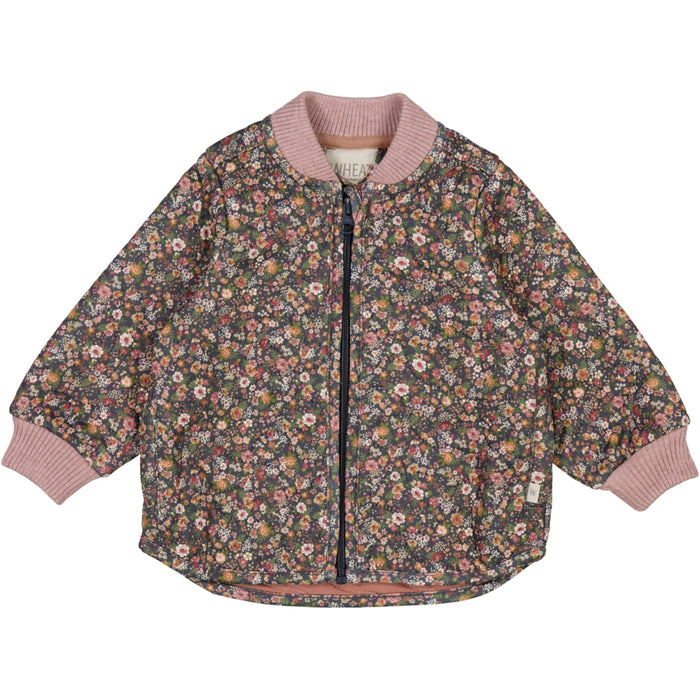 Wheat Outerwear Thermo Jacket Loui Thermo 1063 ink flowers