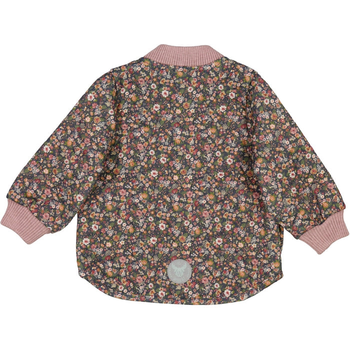 Wheat Outerwear Thermo Jacket Loui Thermo 1063 ink flowers