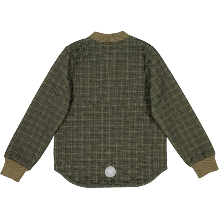 Wheat Outerwear Thermo Jacket Loui Thermo 4215 olive check