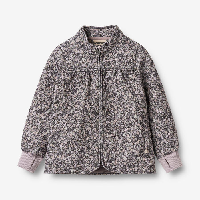 Wheat Outerwear Thermo Jacket Thilde Jacket 9527 black sea flowers