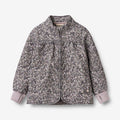 Wheat Outerwear Thermo Jacket Thilde Jacket 9527 black sea flowers