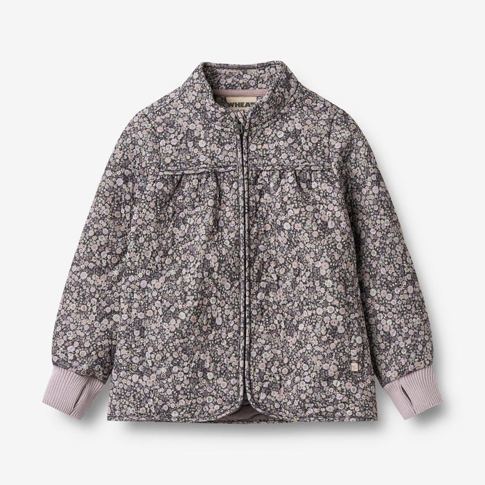 Wheat Outerwear Thermo Jacket Thilde Jacket 9527 black sea flowers