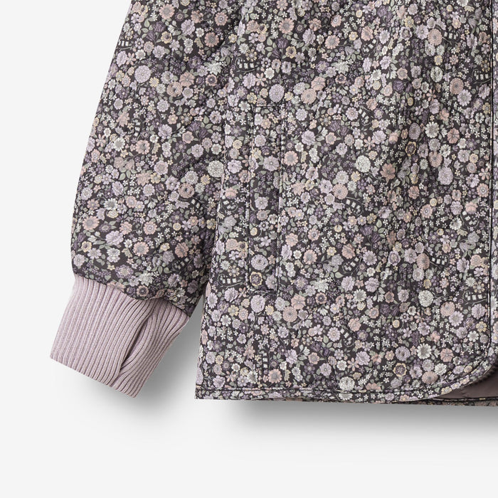 Wheat Outerwear Thermo Jacket Thilde Jacket 9527 black sea flowers