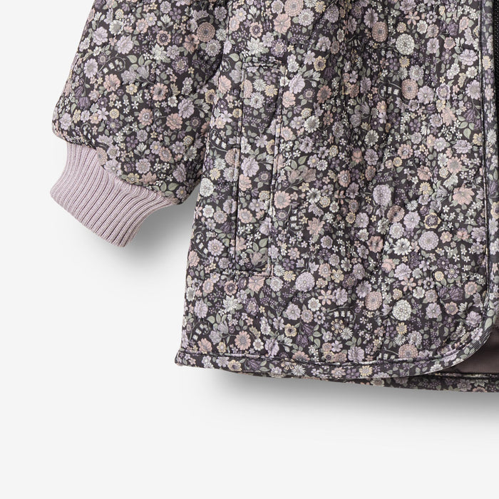Wheat Outerwear Thermo Jacket Thilde Jacket 9527 black sea flowers