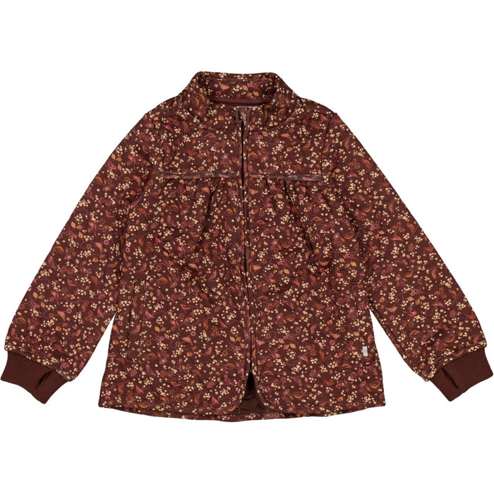 Wheat Outerwear Thermo Jacket Thilde Thermo 2751 maroon birds