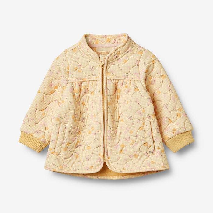 Wheat Outerwear Thermo Jacket Thilde Jacket 9522 yellow cherries