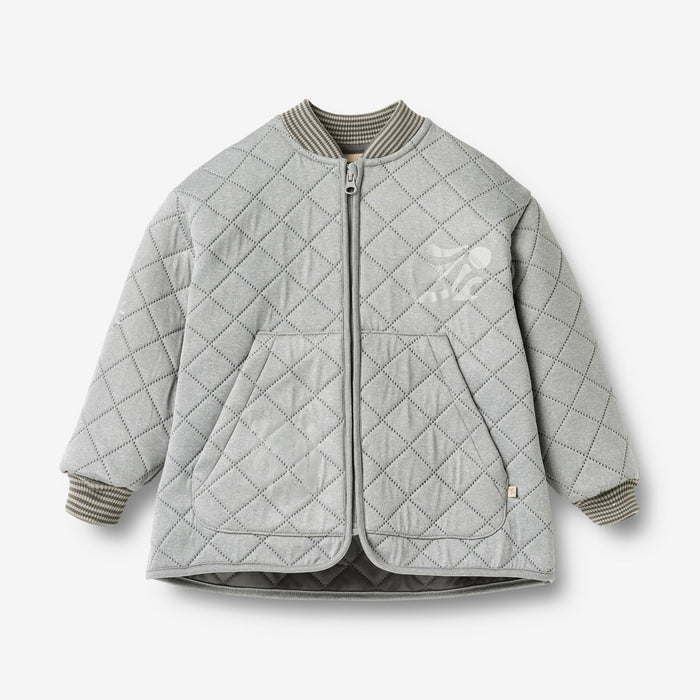 Wheat Outerwear Thermo Jacket Vanno Jacket 9595 flint melange
